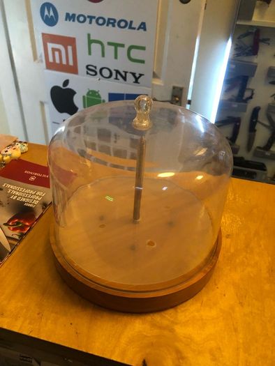 Cake stand with Dome and spike