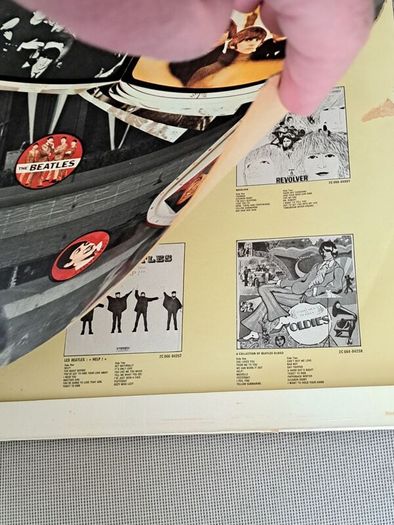 The beatles vinyl album