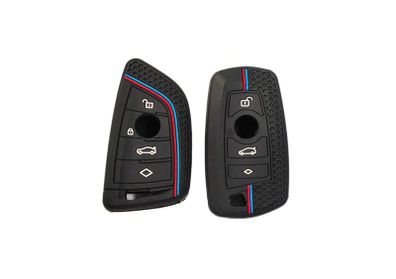 Silicone Car Key Case Cover Shell Fob for BMW F30 F31 F32 F34 F20 F21 F07 F10 1 3 5 7 Series X1 X3 G01 X4 G02 X5 F15 F16 M3 M4