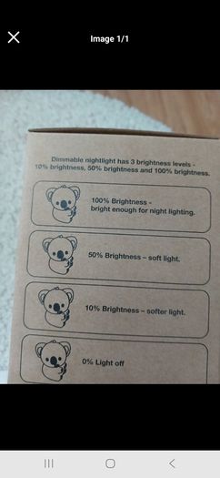 New - koala touch light