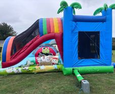 bouncing castle combi