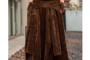 Free Postage! BNWT Boho Style Coat with a Hood &amp; Soft Fur on the inside size 20