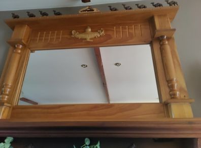 over mantle mirror
