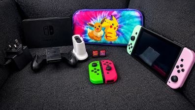 Nintendo Switch Bundle (2019 Battery Model)