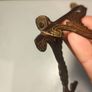 Art Nouveau Metal Alloy Picture frame stand Image 10