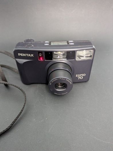 Pentax Espio 70 35mm Vintage Film Camera Boxed Tested Working