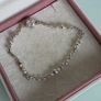 Pandora sterling silver station chain clasp bracelet size 19cm for the right size please check all the photos Image 2