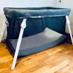 Lightweight & Compact Travel Cot & Bassinet - Guava Lotus