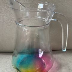 Glass water jug
