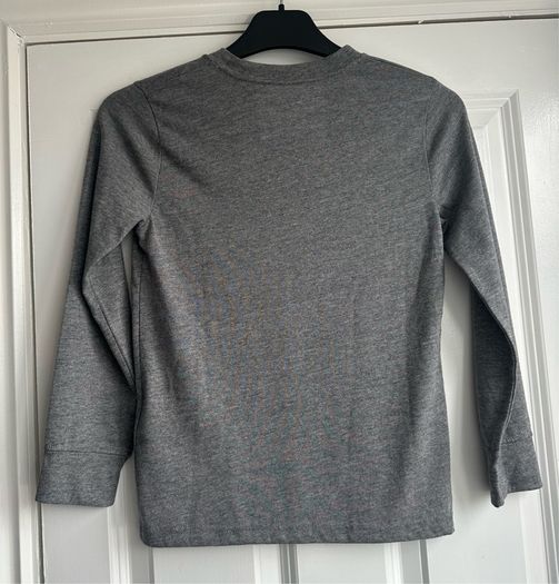 Grey Abercrombie long sleeve tshirt - sz 7/8