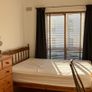 wooden double bed Image 3
