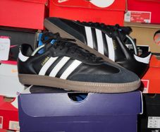 Adidas Samba OG Black White Gum B75807