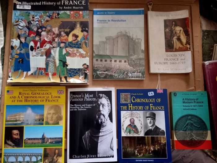 Seven France Theme Books
