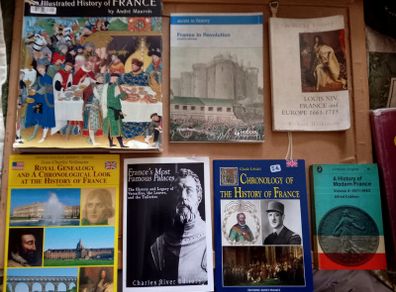 Seven France Theme Books
