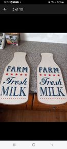Wall wooden plaques