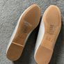 Pennys silver minimalist ballet flats Image 2