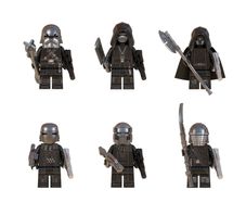[6-pack] Knights of Ren Star Wars Minifigure Bundle
