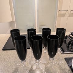 Black glassware