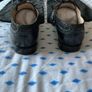 Chanel 100% calfskin leather brogues oxfords unisex wingtip size 4.5 Image 9