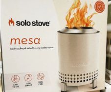 Solo Stove Mesa Tabletop Fire Pit - Silver