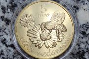 Slovakia 5 Euro Shiny Coin 2021 - Honey Bee - Fauna and flora in Slovakia