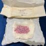 Vintage Opaque Rose Aurora Boreale Beads:9x6mm Image 4