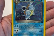 pokemon card vintage dark blastoise
