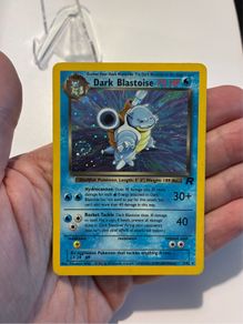 pokemon card vintage dark blastoise