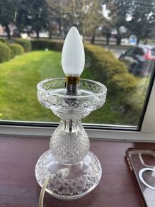Waterford Crystal Inishmaan Table Lamp 14" Inch Diamond Cut