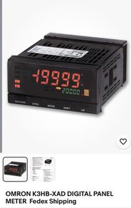 Omron K3hb-xad Digital Panel Meter