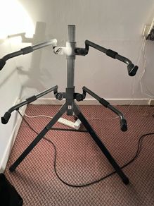 Heavy Duty Double Keyboard Stand