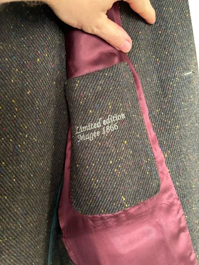 Magee 100% wool over-shirt 40R