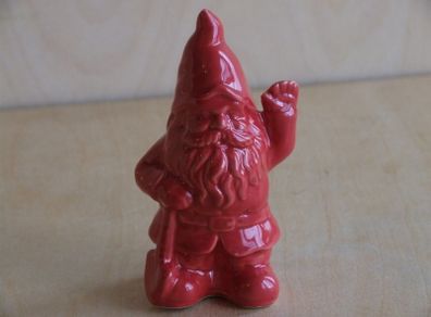 Ceramic gnome salt or pepper pot 12cm
