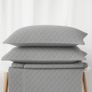 Quilted Pillowcase / Oxford Pillowcases with Pattern Image 7