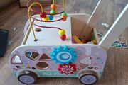 Push along ice cream truck