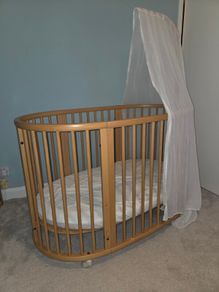 Stokke Night 3 in1 Crib and Toddler Bed (new born to 5 years)