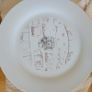 Antonio Gaudi > Set 4 Large Signed White Porcelain Dinner Plates.Barcelona 1960s. Image 2