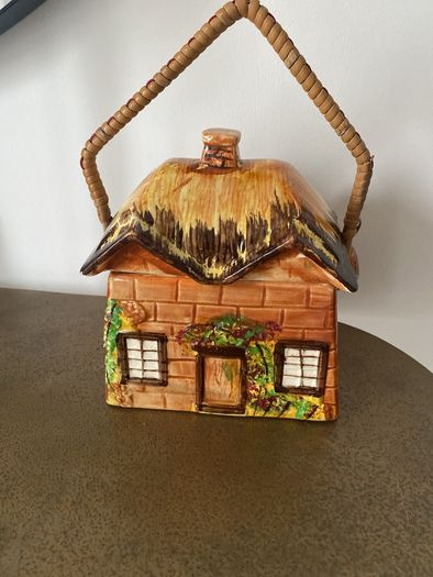 Antique Kensington China Biscuit Barrell
