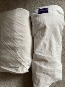 Cotbed mattress protector