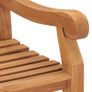 Garden Bench 150 cm Solid Teak Wood Image 5
