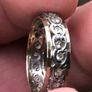 9ct Gold & Sterling Silver Ring Set With Quartz Crystals Image 8