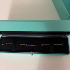 Tiffany Smile Gold Bracelet, barely worn