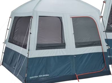 6 man camping living area