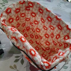 Orla Kiely bicycle basket liner