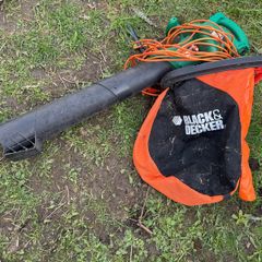 black & decker leaf vaccum