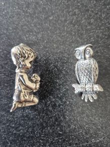 Silver Brooches
