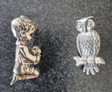 Silver Brooches