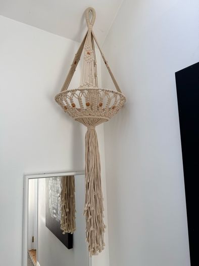 Boho Macrame Hanging Plant Decoration