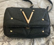 Black Mario Valentino Spa shoulder bag