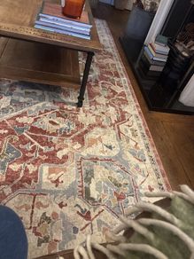 Large ikea 200 by 300 rug and cushions